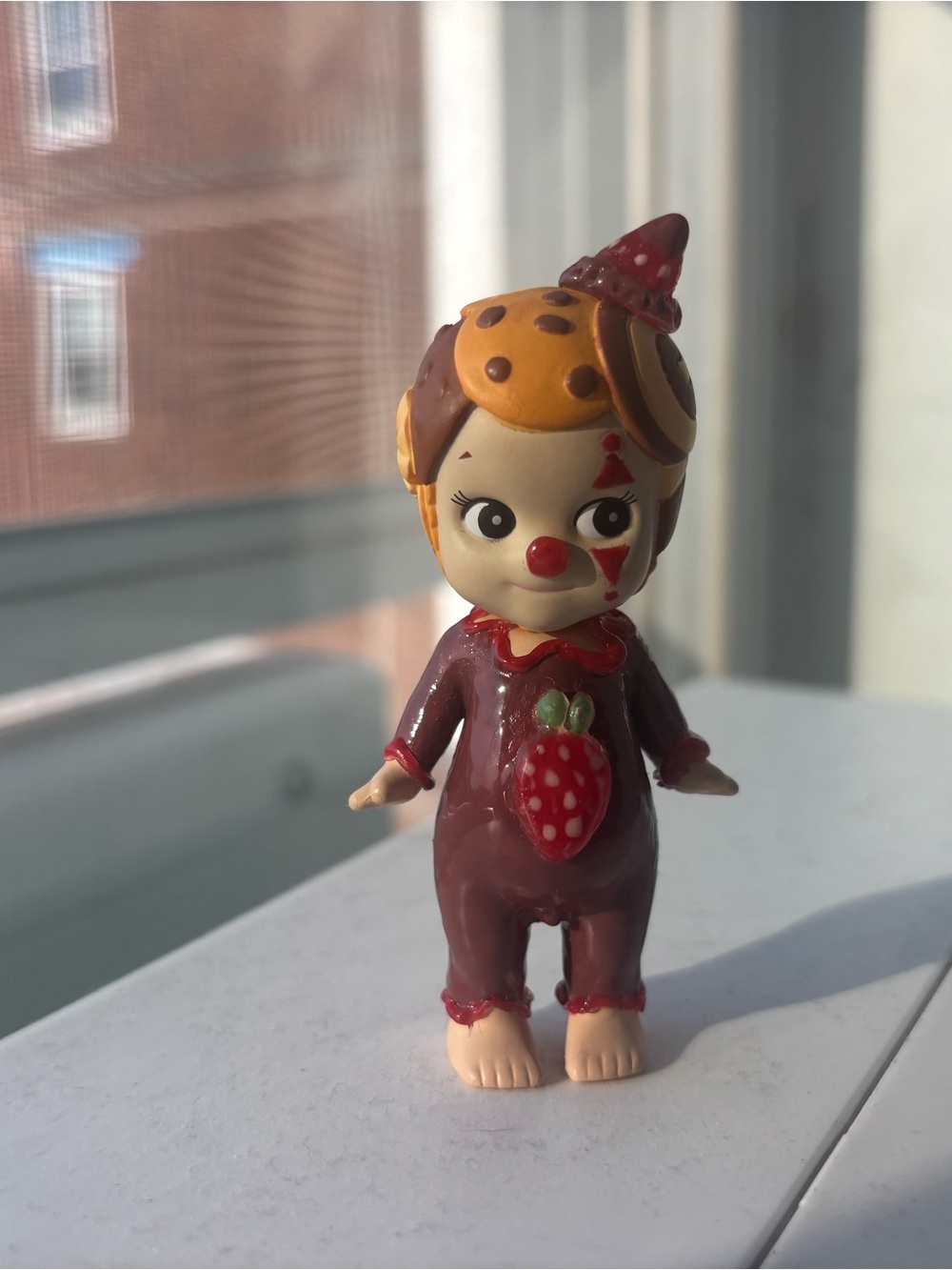 Custom Sonny angel chocolate strawberry cookie